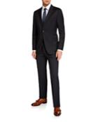 Men's Two-piece Solid Wool