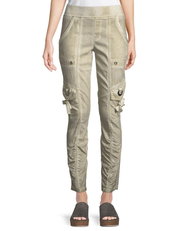 Adela Summer-twill Cargo Pants