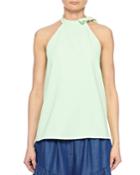 Tie-neck Halter Top