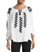 Adelina Embroidered Blouse