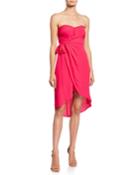 Josefina Strapless High-low Dress