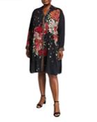 Plus Size Carro Button-down Dress
