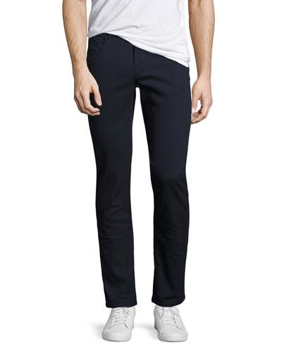 Relaxed Twill Pants, Dark