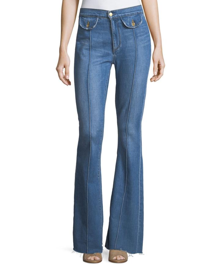 Roxy High-rise Flared-leg Jeans