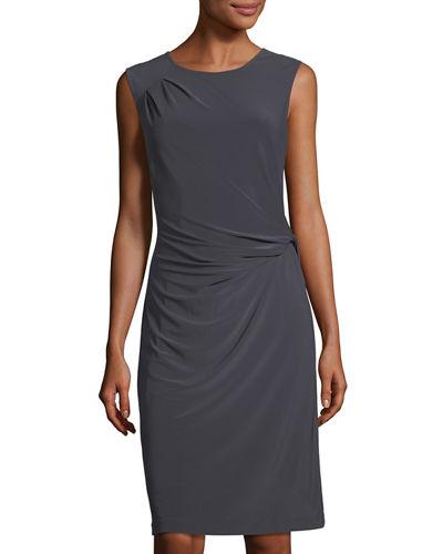 Luxe Jersey Twist Dress