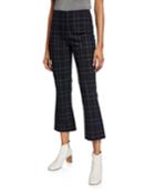 Marie Check Flare Pants