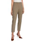 Karis Check Ankle Pants