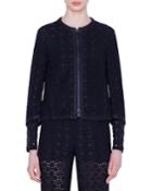 Cinthia Plaid-embroidered Jacket