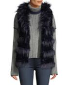 Shaggy Faux-fur Vest