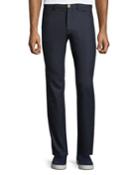 Men's Straight-leg Wool Trousers