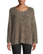 Pebbled-knit Oversized