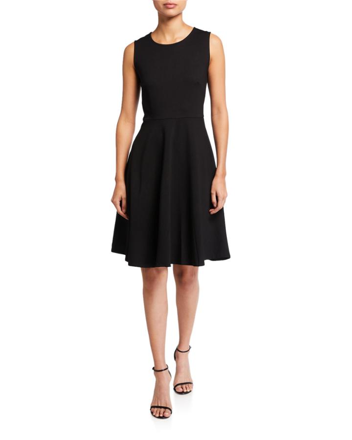 Fit-&-flare Sleeveless Dress