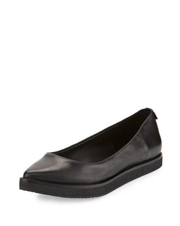 Bala Leather Pointed-toe Flat