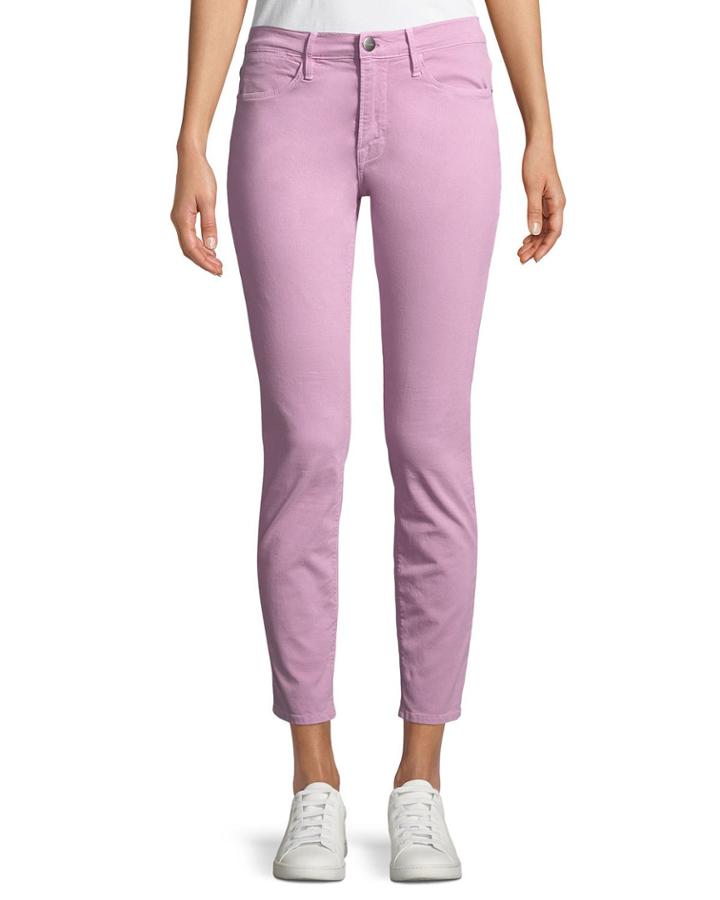 Le High Skinny Stretch-twill Jeans
