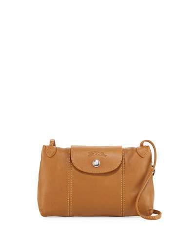 Le Pliage Cuir Small Crossbody Bag