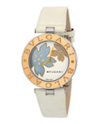 35mm B.zero1 Flower Watch W/ Diamonds, Rose Gold