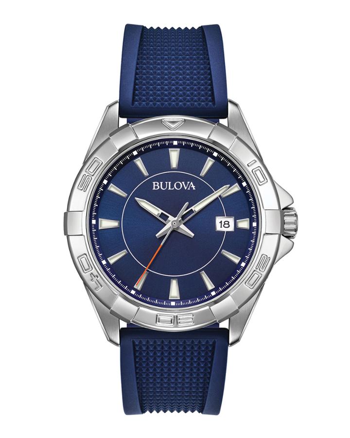 Men's 42mm Casual Sport Watch With Silicone Strap,