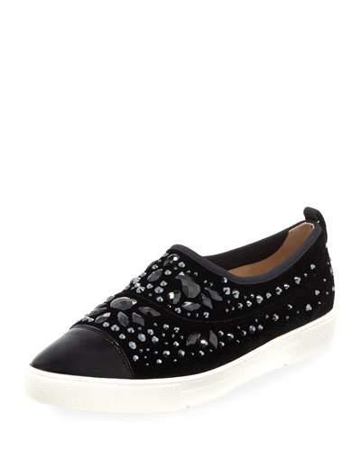 Arden Embellished Velvet