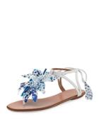 Flora Flat Thong