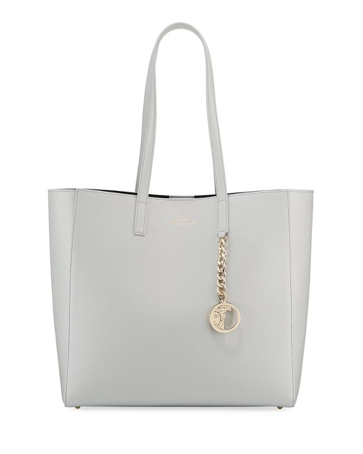Logo Saffiano Tote Bag
