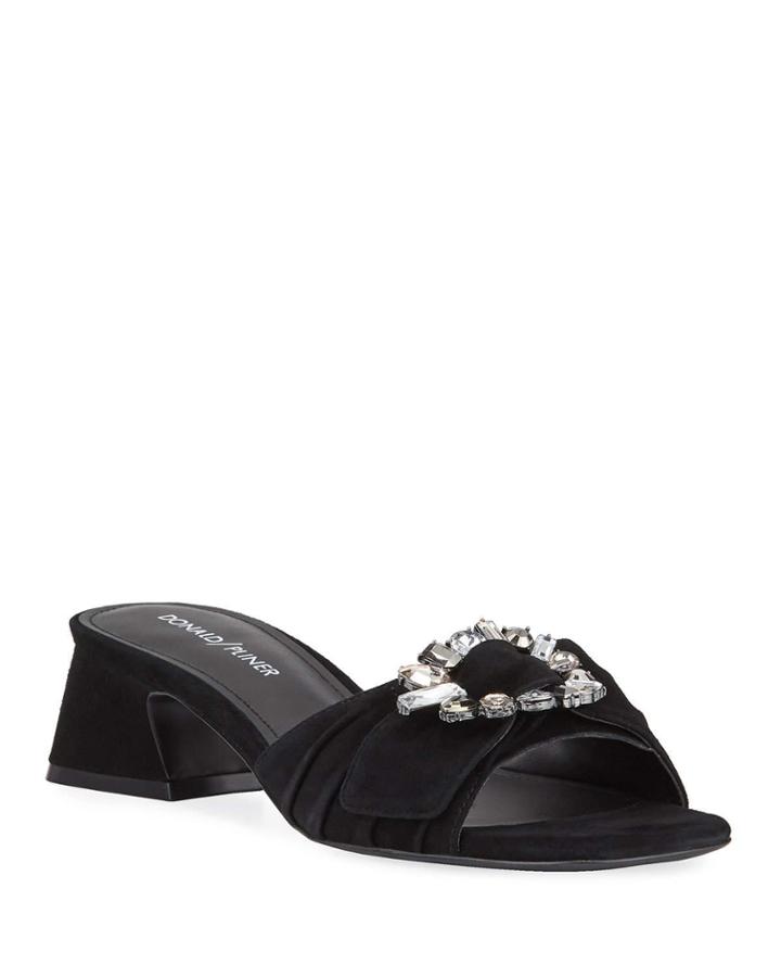 Bate Suede Ornamented