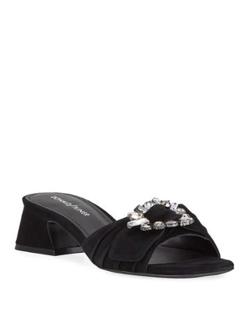 Bate Suede Ornamented