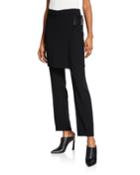 Wool Pant With Wrap
