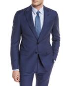 Tonal Grid Wool Two-piece