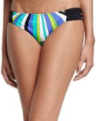 Printed Hipster Swim Bottoms,