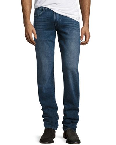 Byron Straight-leg Denim Pants, Blue