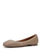 Carson Woven Leather Ballet Flats