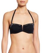 Cristal Feerie Rhinestone Bandeau Bikini Top