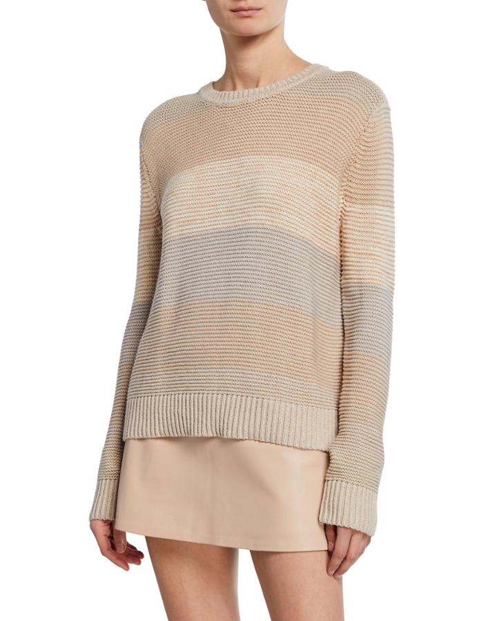 Autumn Striped Colorblock