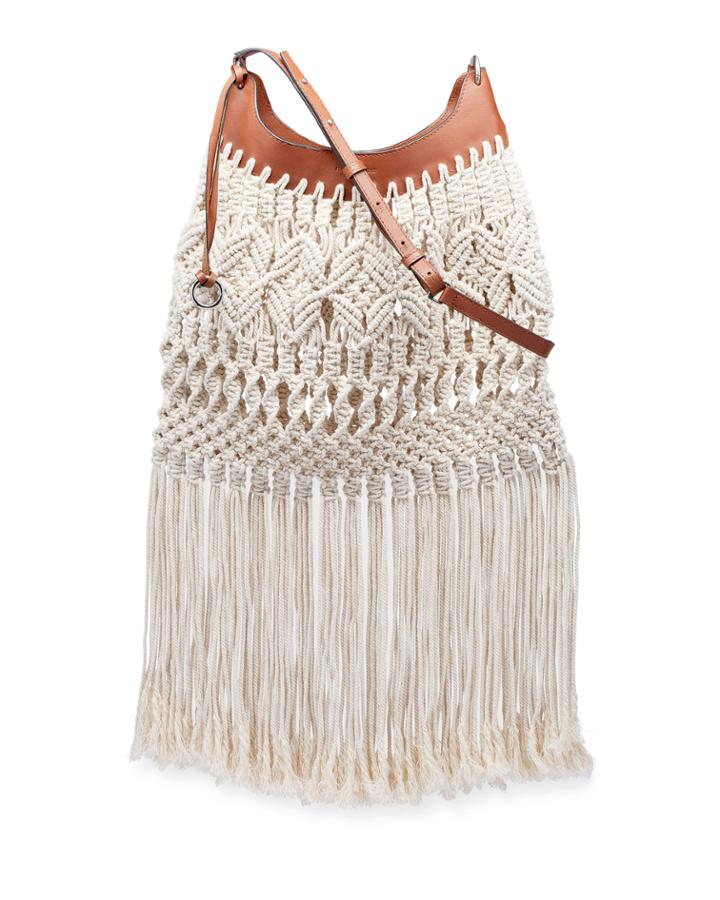 Teomia Macrame Hobo Bag