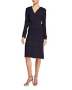 Dieviah Studded Crepe Dress