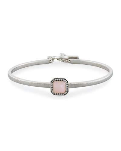 Lollipop&reg; Toglette Bangle In Pink Opal & Diamonds