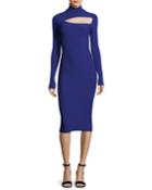 Montero Turtleneck Cutout Long-sleeve Fitted