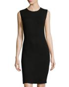 Susana Sleeveless Knit Dress, Black