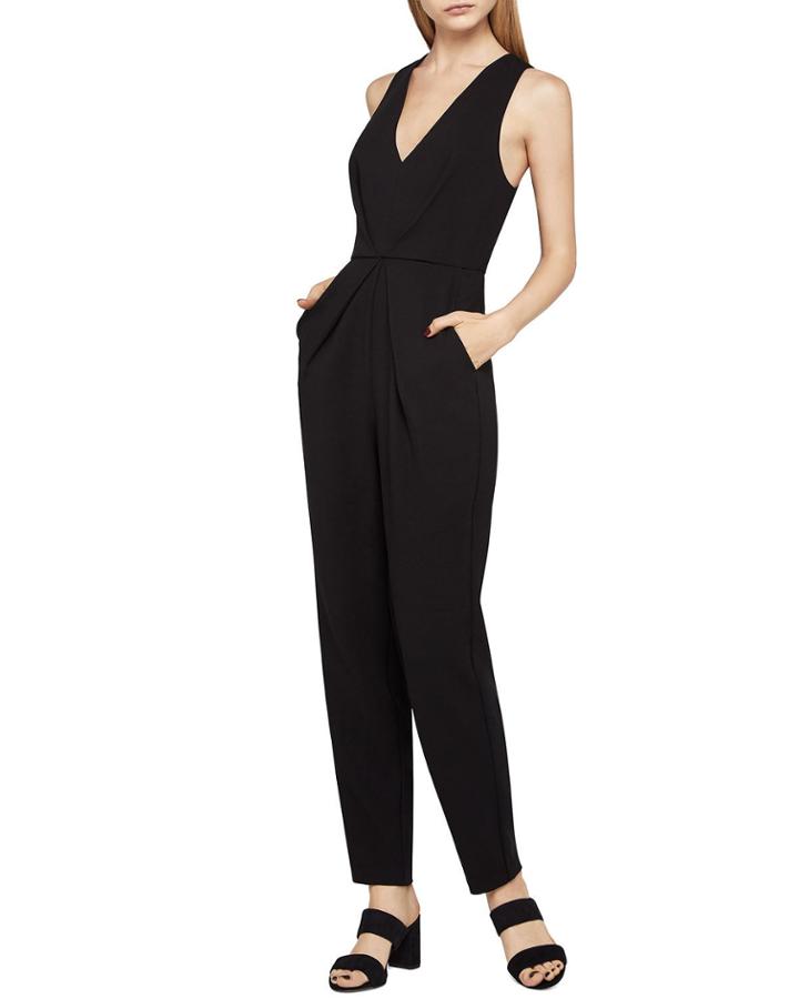 V-neck Tie-back Jumpsuit