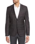 Jewels Regular-fit Two-button Check Jacket