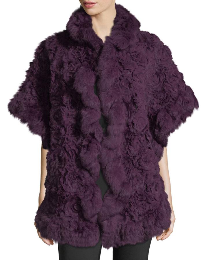 Rex Rose Fur & Chiffon