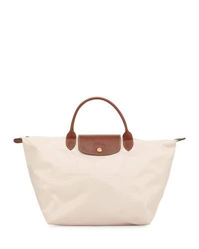 Le Pliage Medium Tote Bag, Cream