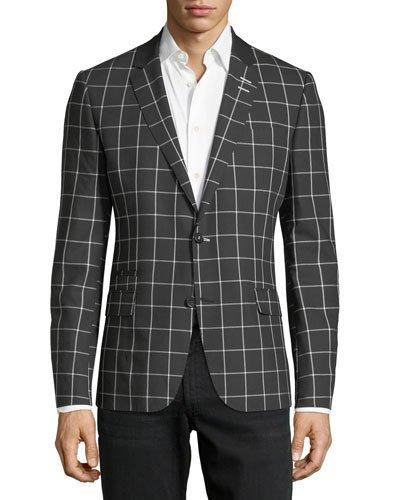 Socrate Grid-print Blazer