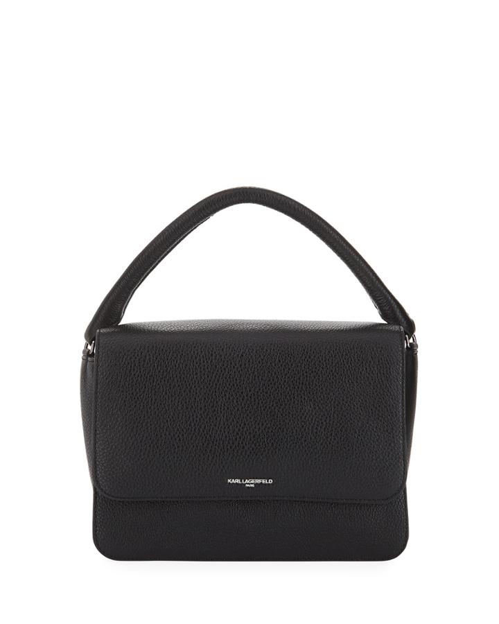 Babette Leather Flap-top