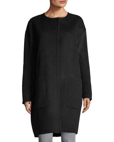 Reversible Wool Double-face Coat
