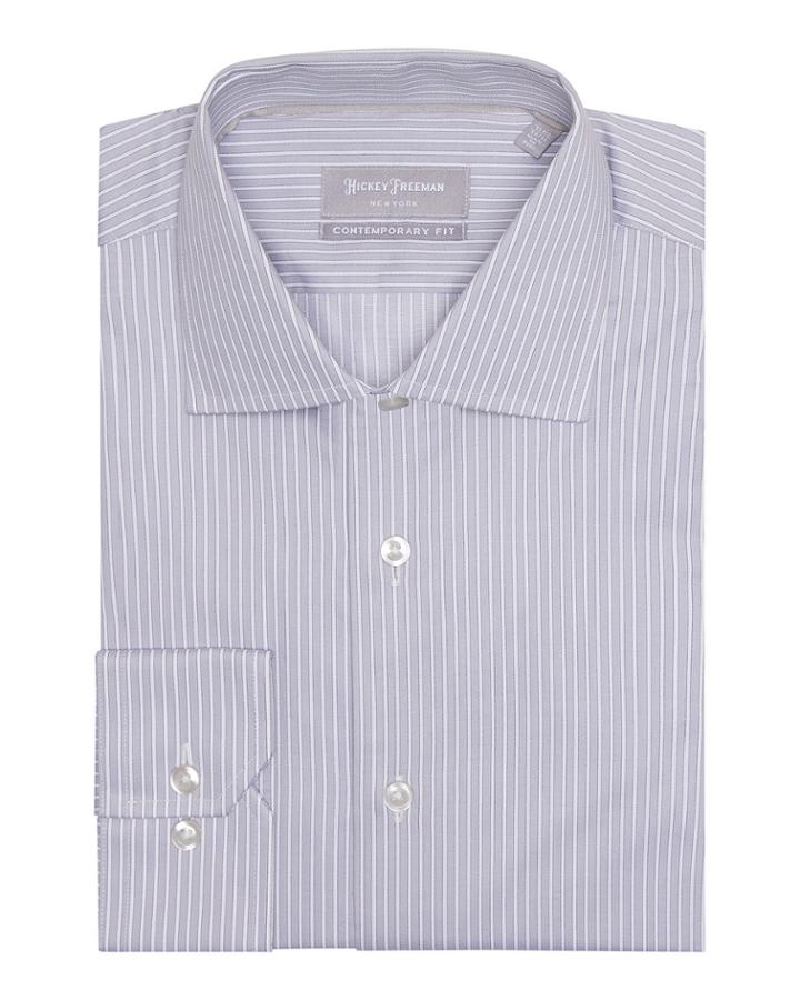 Men's Contemporary-fit Awning Stripe Dress