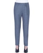 Fallon Wool Belted Chino Pants