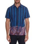 Men's Mixed-print Short-sleeve