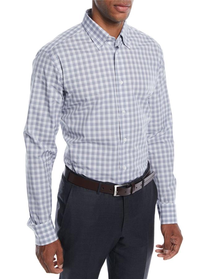 Men's Check Cotton