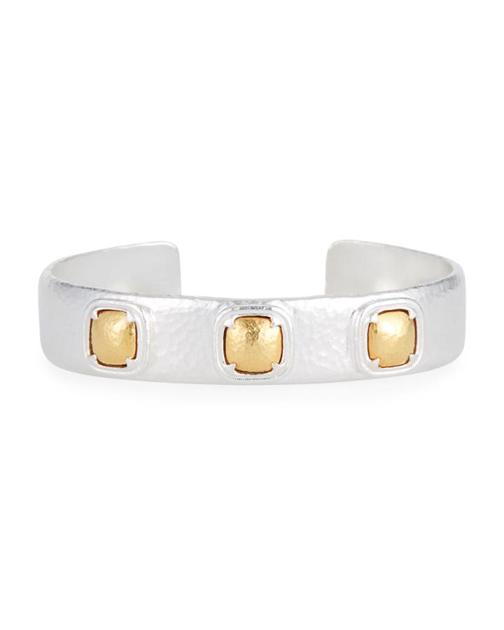 Malibu Two-tone Cuff Bracelet